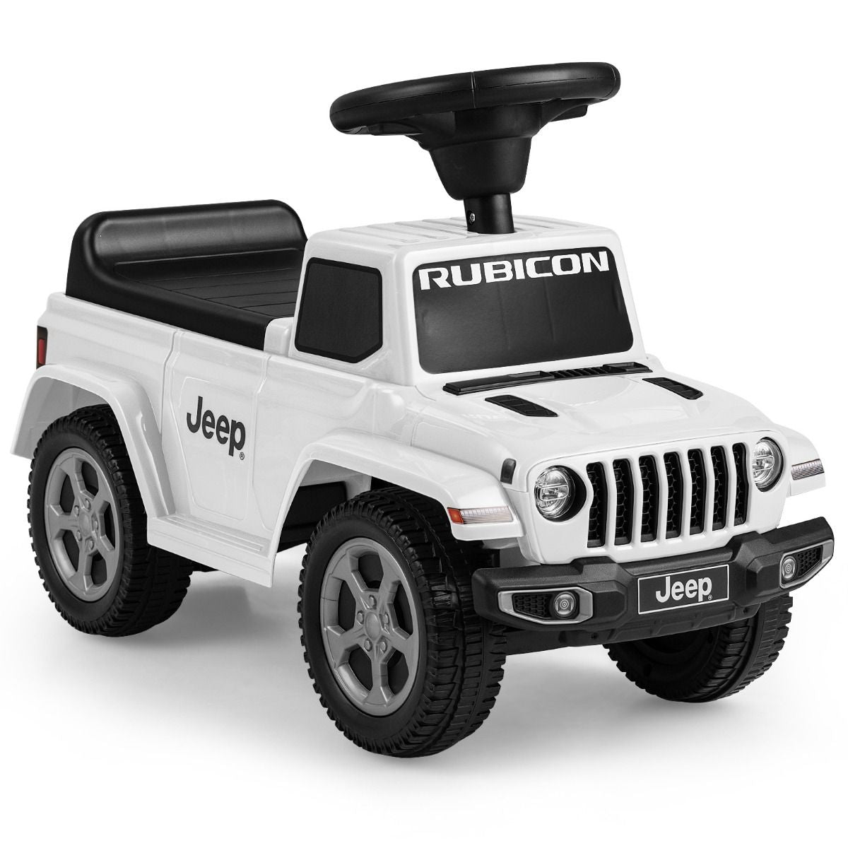 Licensed Jeep Ride on Push Car with Steering Wheel and Engine Sound for Ages 18-36 Months