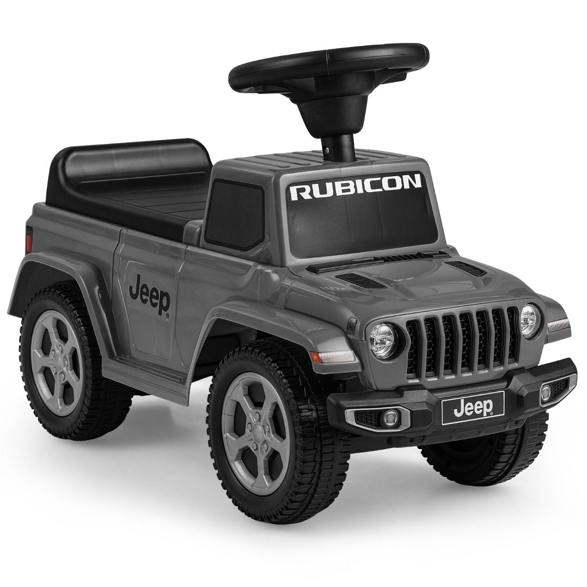 Licensed Jeep Ride on Push Car with Steering Wheel and Engine Sound for Ages 18-36 Months